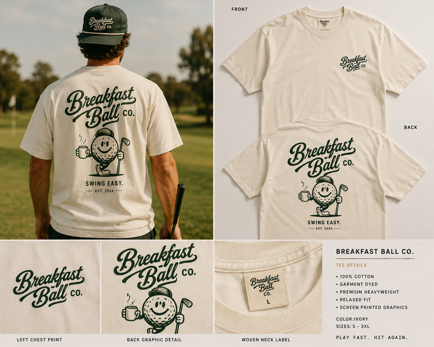 Breakfast Ball Co T-Shirt